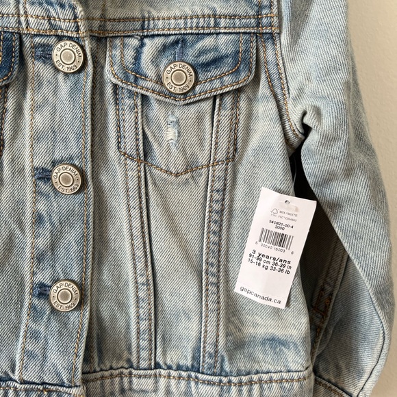 NEW Kid Gap Jean Jacket - Picture 3 of 5
